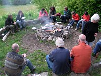 Grillen bei Orbey in den Vogesen