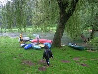 Regen statt Kanutour