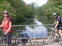 Radfahren durch Taubergießen
